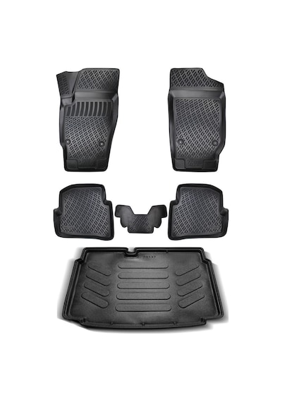Rizline Vw Polo 2009-2017 3D Paspas+Alt Bagaj Havuzu Seti