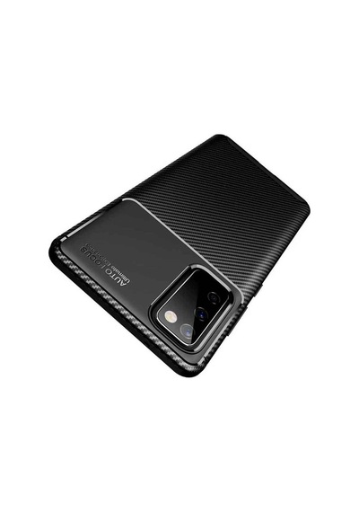 Samsung Galaxy Uyumlu S20 Karbon Desenli Negro Silikon Kılıf