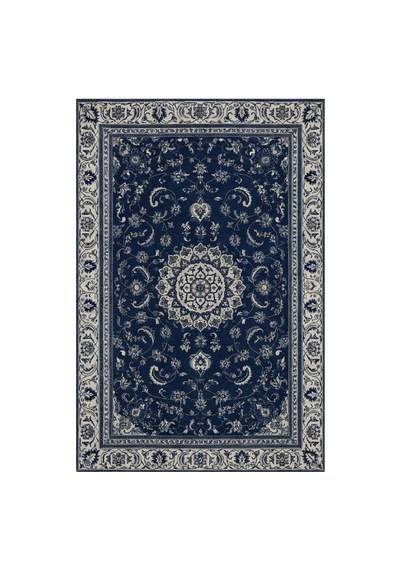 Kartela Halı Suma Halı Jüt Taban Dokuma Halı Lacivert - 100 X 150 Cm