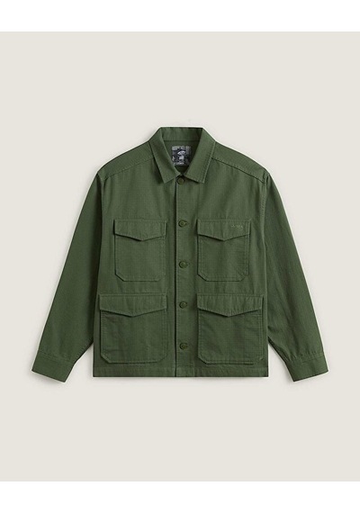 Vans Skate Atiba Haze Military Overshirt Erkek Gomlek Vn000r38en61 Haki Vans Skate Atiba Haze Military Overshirt Erkek Gomlek Vn000r38en61 Haki