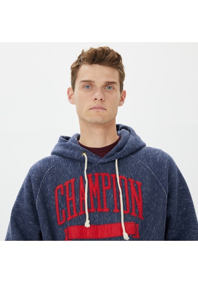 Champion Hooded Erkek Lacivert Sweatshirt Düz 219607 Lacivert