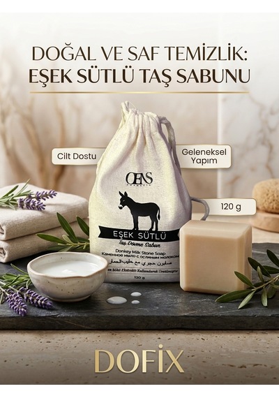 Eşek Sütlü Taş Dövme Sabun