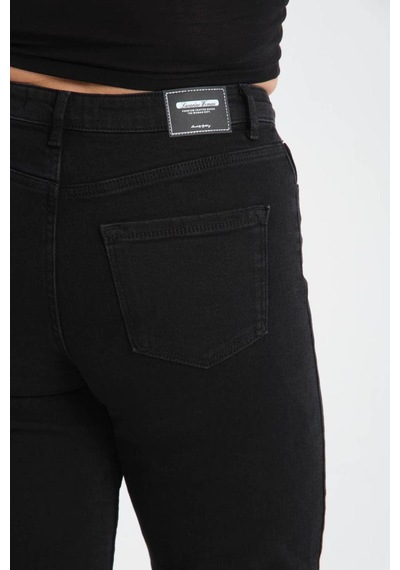 Lacarino 7652 Nita Kadın Jean Pantolon Black