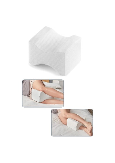 Visco Ortopedik Diz Arası Yastığı Visco Bacak Destek Minderi Uyku İçin Ergonomik Yan Yatma Yastığı Orto Genel