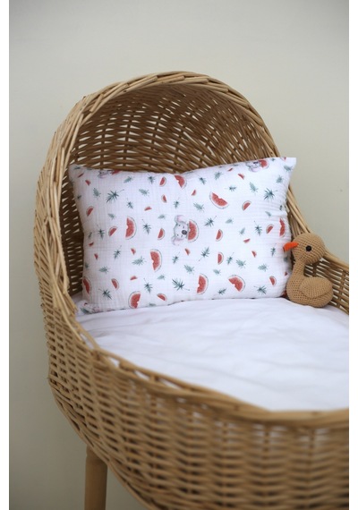 Müslin Desenli Nano Jel Bebek Yastık 35x45 Cm - Ztyastık 001