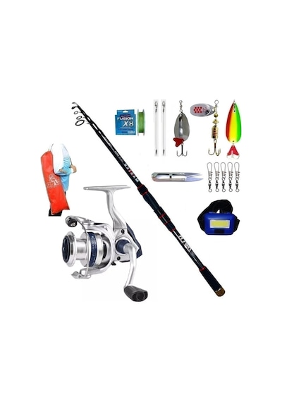 Aria-3000a Oslo Master 270cm 14-42gr Turna Tele Spin Olta Takımı Seti