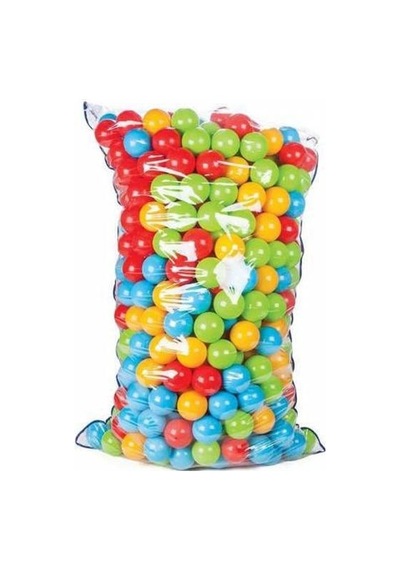 100 Adet 6 Cm Oyun Topu Top Havuzu Topu Su Topu Plastik Top Havuz Topu
