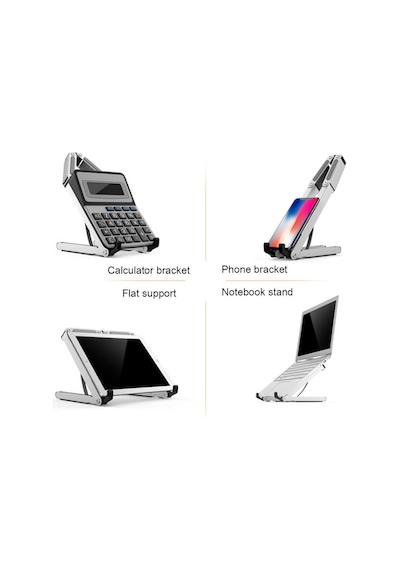 N1 Metal Apple Uyumlu MacBook Notebook Kitap Okuma Standı Katlanabilir