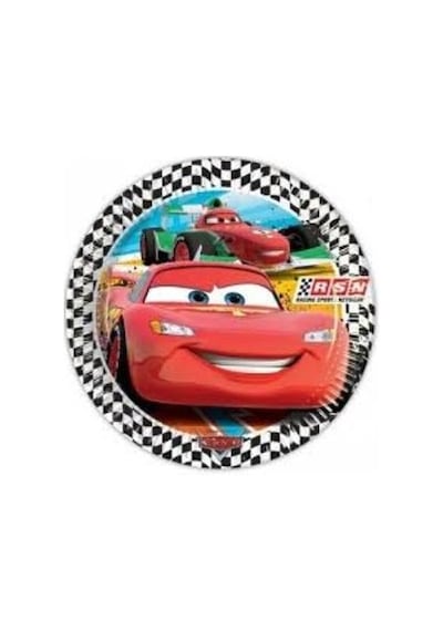 Cars Arabalar Şimşek Mcqueen 8 Kişilik 11 Parça Doğum Günü Set
