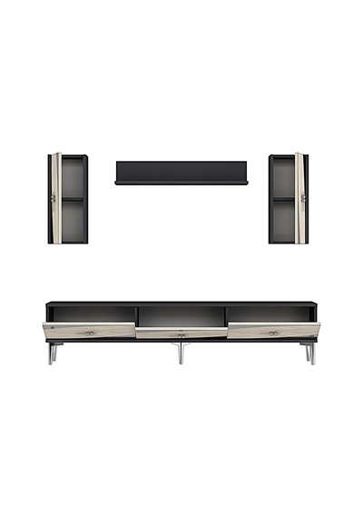 Tvr1813ats Elips Tv Ünitesi Takımı Antrasit-traverten-sılver 180cm Antrasit - Silver - Traverten Tvr1813ats Elips Tv Ünitesi Takımı Antrasit-traverten-sılver 180cm Antrasit - Silver - Traverten