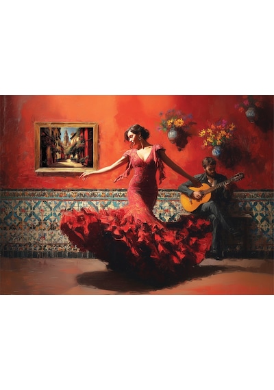 Anatolian 1000 Parçalık Puzzle - Flamenco 1204