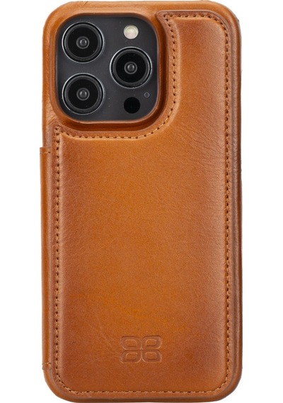 Bouletta Apple Uyumlu  iPhone 14 Pro Deri Kılıf Ubw Rst2ef