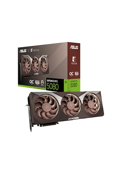 Asus Geforce Rtx 5080 16gb Oc Rtx5080-o16g-noctua Gddr7 256bit Aeae1asu0310