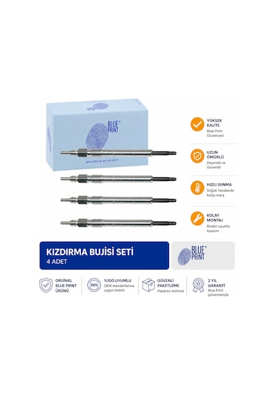 Kızdırma Bujisi Hyundaı H100 93-l300 87-pajero 83- 1 Adet