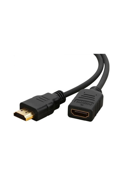1 metre hdmi dişi erkek uzatma kablo