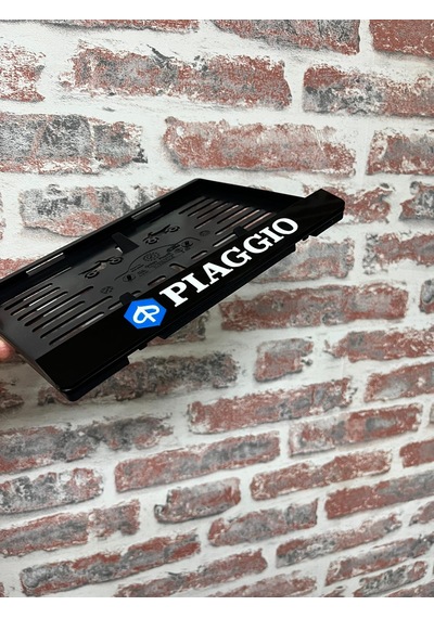 Pıaggıo Pleksi Motor Plakalığı