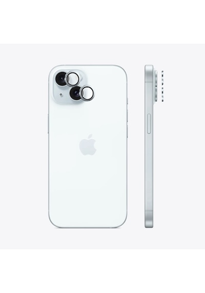 Safeus Safir Temperli Kamera Lens Koruyucu Apple Uyumlu iPhone 15 Plus Ve İle Mavi