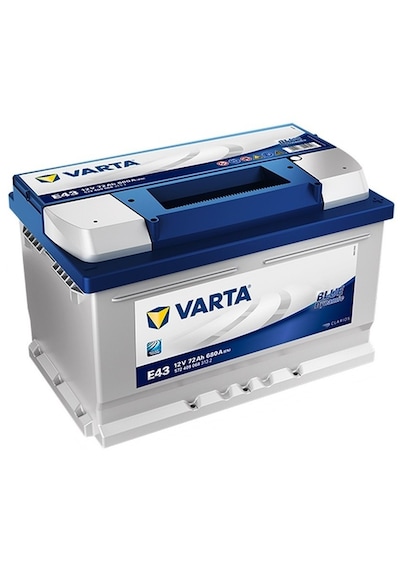 Varta Blue Dynamic E43 Alçak 12 V 72 Ah 680 Cca Akü-yerinde Montaj