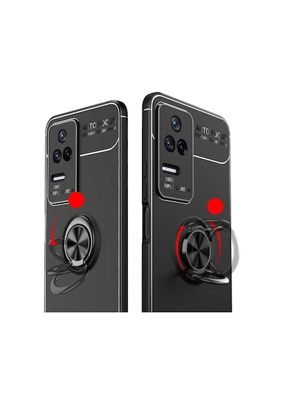 Xiaomi Poco F4 Kilif Zore Ravel Yüzüklü Silikon Kilif 563109533
