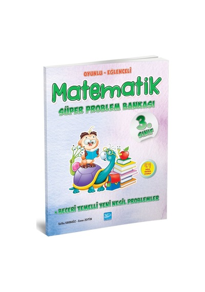 3. Sınıf Oyunlu-Eğlenceli Matematik Süper Problem Bankası