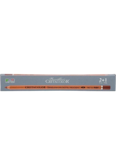 Sanguine Pencils Dry Medium Sanatçı Çizim Kalemi 462 12 Karışık / Çok Renkli