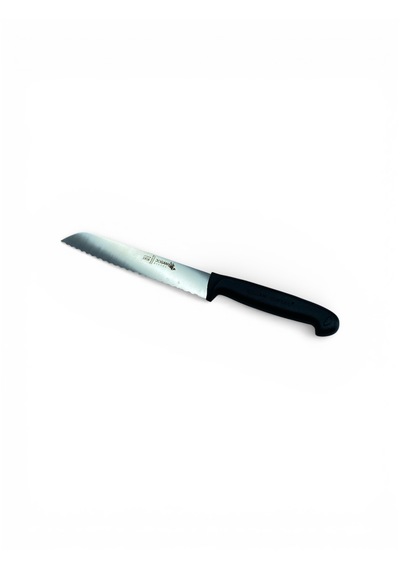 Dişli Ekmek Bıçağı 19 Cm Siyah
