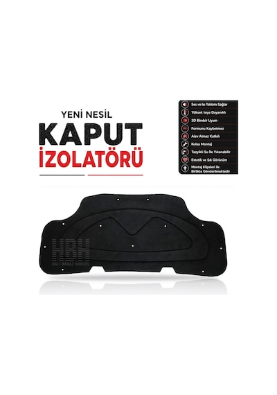 Mercedes Eqb Kaput İzolatörü 2023 Ve Sonrası + Klips Takımı