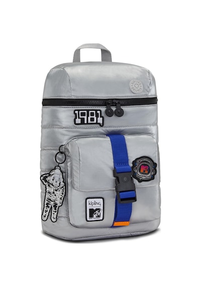 Kipling Bosko Sırt Çantası Orta Boy Gri