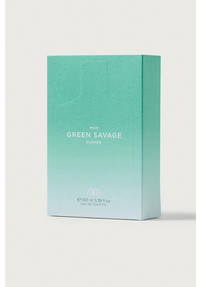 Zara Man Green Savage Summer Edt 100ml 3,4 Fl.oz Odunsu