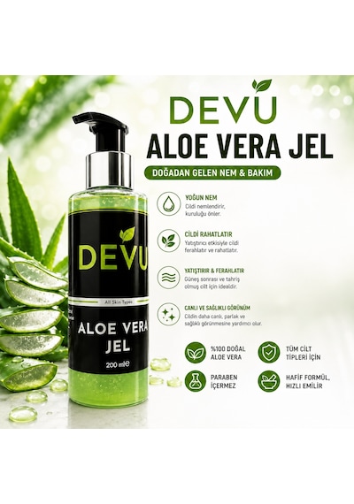 Devu Aloe Vera Jel 200 ML