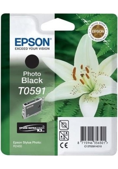 Tonersepeti Epson T0591-c13t05914020 Foto Siyah Kartuş
