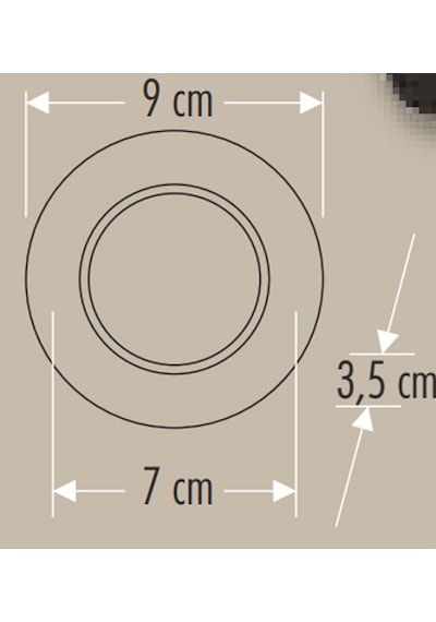Cata Ct-5260 Başak Led Spot 8w 3 Renk- 10 Lu Paket