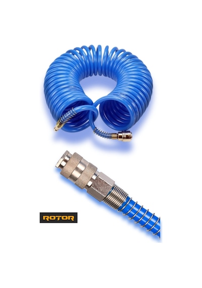 Pu0508 5x8x10 Profesyonel Kompresör Spiral Hava Hortumu