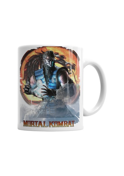 Sub Zero Mortal Kombat Game Kupa Bardak Porselen No32470 Karışık