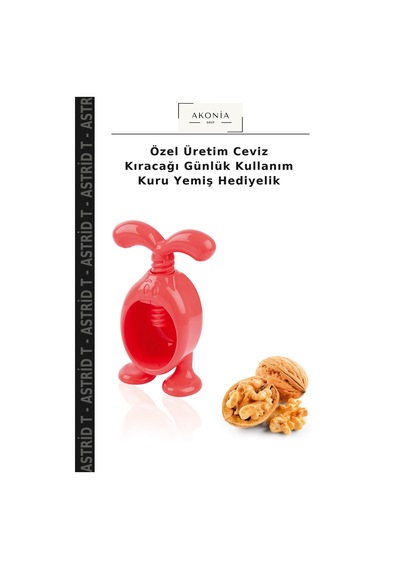 Özel Üretim Ceviz Kıracağı Günlük Kullanım Kuru Yemiş Hediyelik Çok Renkli