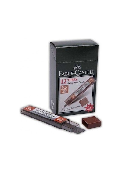 Faber Castell Uç 0.5 Min. Kurşun Kalem Ucu -12'li Paket