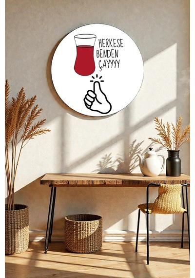 Cafe, Restoran, Çay Ocağı Duvar, Kapı Tablo Süs Modelleri, Ahşap Dekoratif Şık Duvar Dekorasyonu