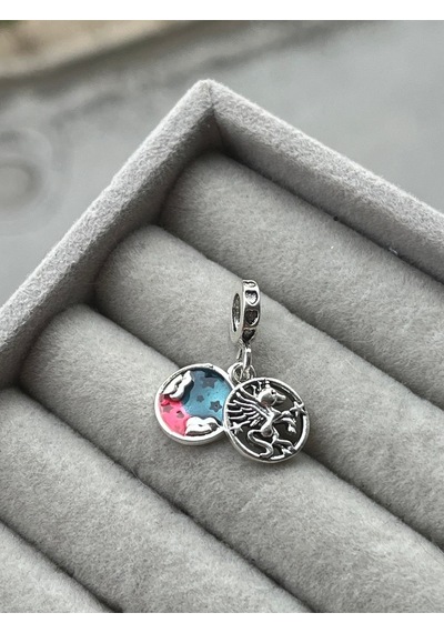 Unicorn Aura Charm / Gümüş Kaplama