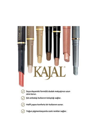 Uzun Süre Kalıcı Ruj & Long Lasting Lipstick No: 632 Pembe