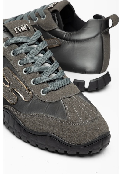 Kadın Füme Paraşüt Ortopedik Sneaker Yürüyüş Ayakkabısı
