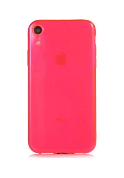 Apple Uyumlu iPhone Xr 6.1 Kilif Kamera Çikintili Renkli Trasnparan Silikon 565797101