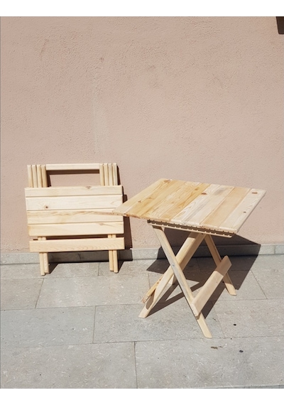 Dosswood Katlanır Piknik Masası Ve Bahçe Masası Bej