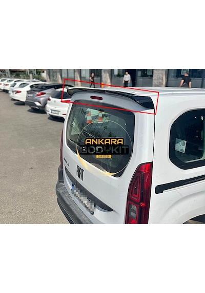 Yeni Doblo 5 Spoiler - Parlak Siyah