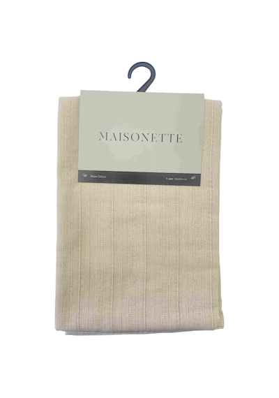 Maisonette Masa Örtüsü 140 X 200 Cm 2'li Avantaj Paketi Mıchu Siyah 4 Cm