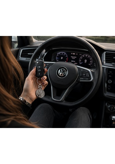 Volkswagen Lüks Taşlı Metal Anahtarlık Aksesuar Polo Golf Passat Tiguan Vw Cc Bora Beetle Scirocco