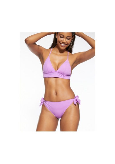 Koton Basic Bikini Altı Yandan Bağlama Detaylı Normal Bel Mor 3sak00133bm Mor
