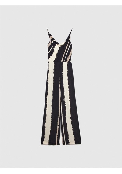 Sisley %100 Viskoz Tamamı Baskılı Asimetrik Yakalı Palazzo Tulum Kadın Turuncu Tulum - 324p4waxlt00ı Sisley %100 Viskoz Tamamı Baskılı Asimetrik Yakalı Palazzo Tulum Kadın Turuncu Tulum - 324p4waxlt00ı