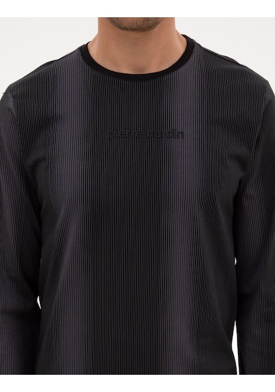 Pierre Cardin Erkek Siyah Pijama Takım 50322637-001 Siyah