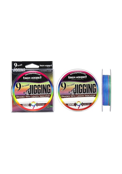 Sea Horse Jigging X9 0,14 300 Mt Multicalor