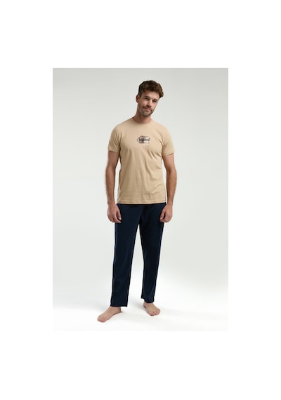 Arnetta Erkek Krem Pijama Takımı Ar3326-s-v2 Krem